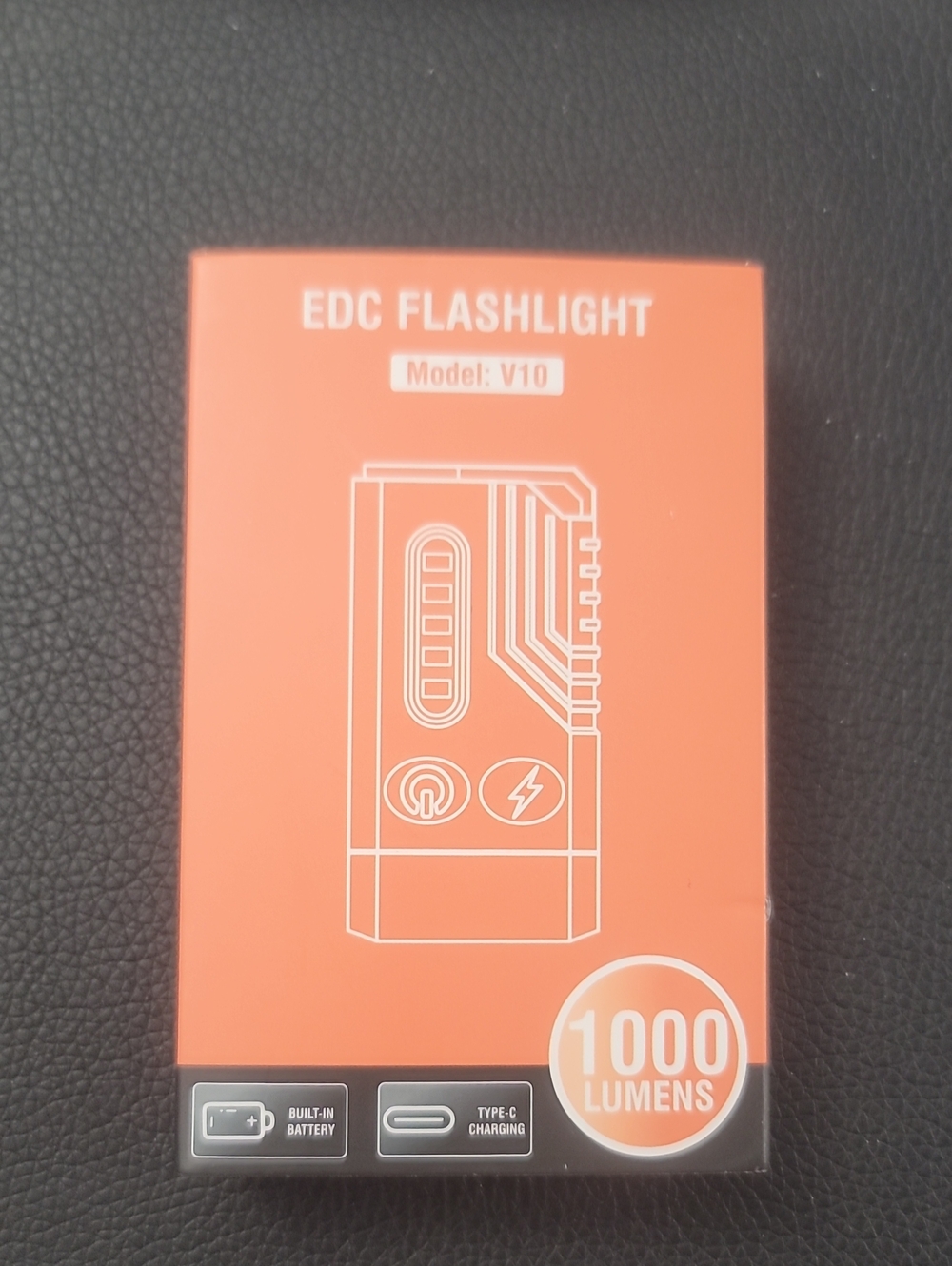 V10 Portable 1000 Lumens - Orange